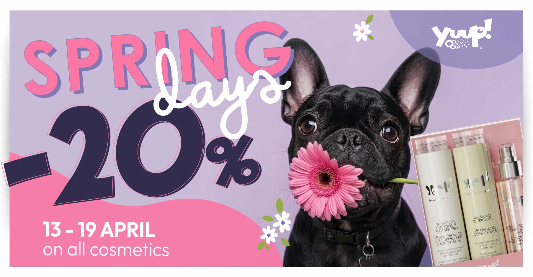 Promo Spring Days 20% di sconto sui cosmetici